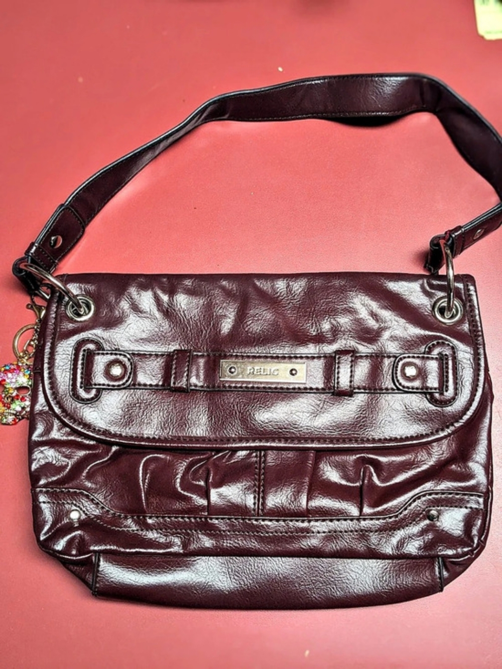 Relic Burgundy Shoulder Bag